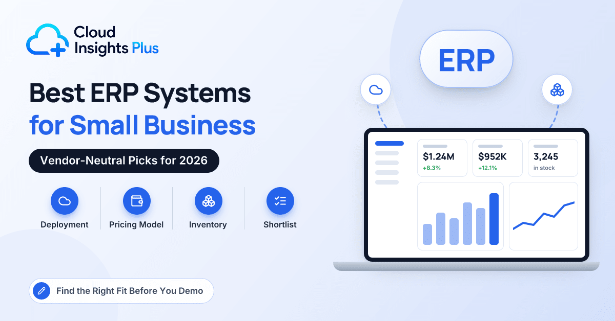 Best ERP Systems for Small Business in 2026