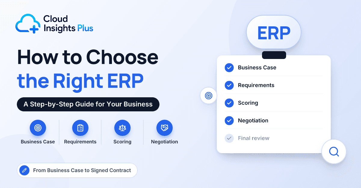 How to Choose the Right ERP System for Your Business (Step-By-Step Guide)