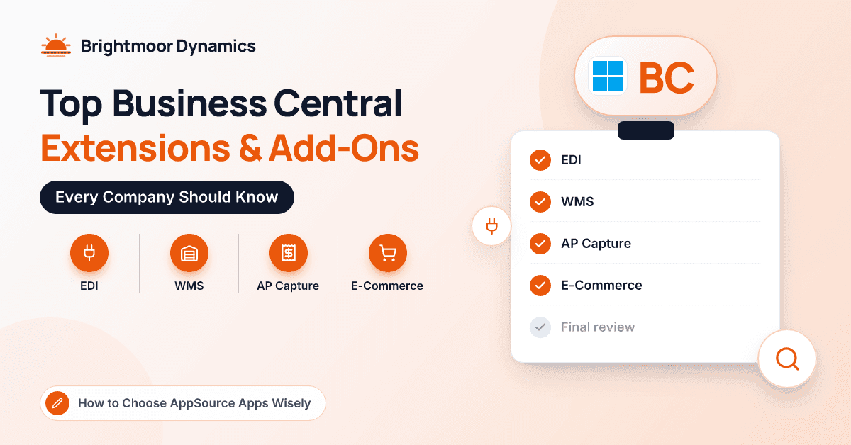 Top Business Central Extensions & Add-Ons Every Company Should Know