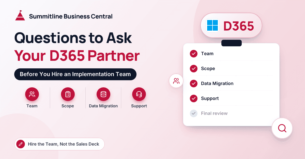 Top Questions to Ask Before Hiring a Dynamics 365 Implementation Partner