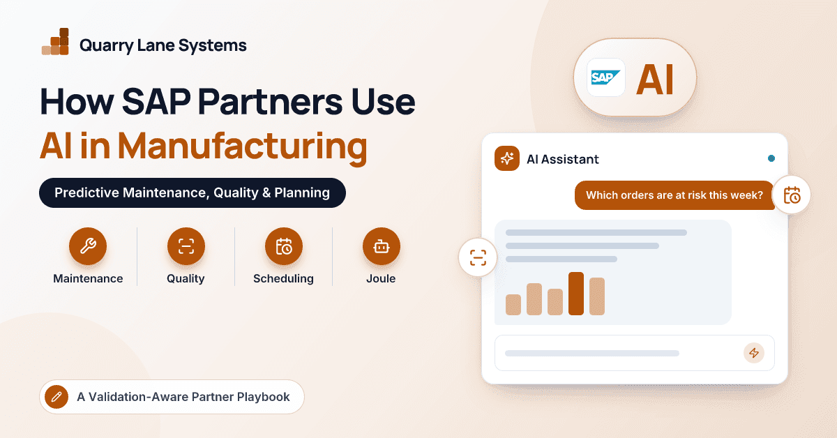 How SAP Partners Use AI to Improve Manufacturing Efficiency
