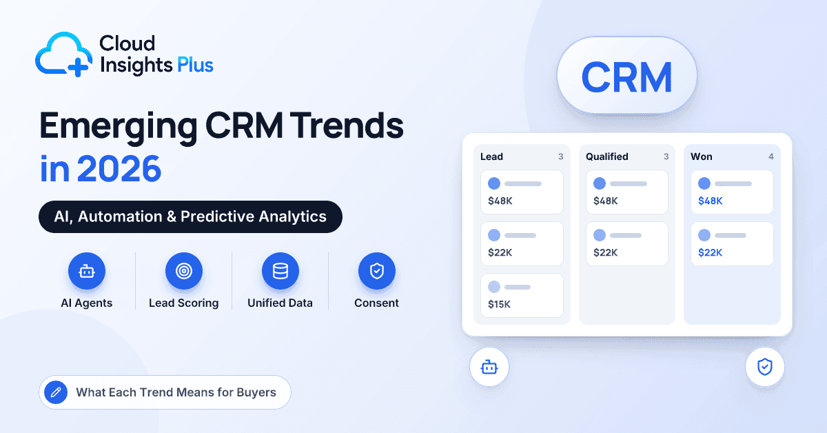 Emerging CRM Trends in 2026: AI, Automation & Predictive Analytics
