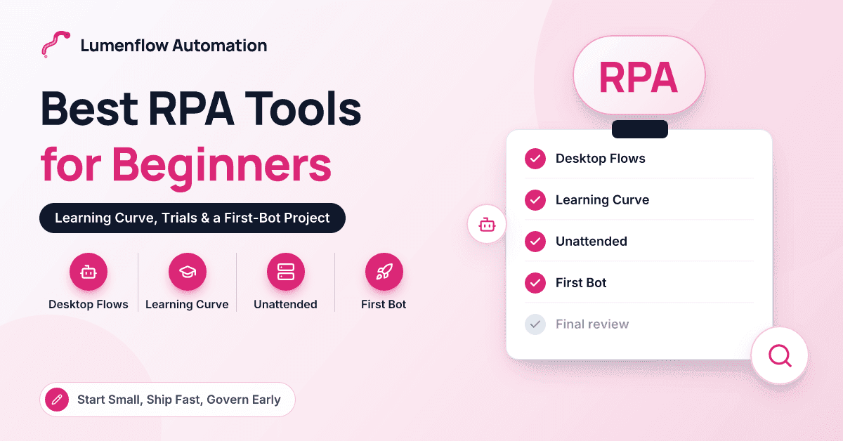 Best RPA Tools for Beginners (2026)