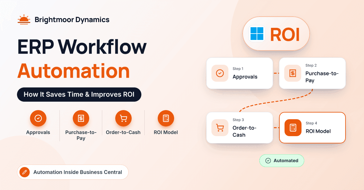 ERP Workflow Automation – How It Saves Time & Improves ROI