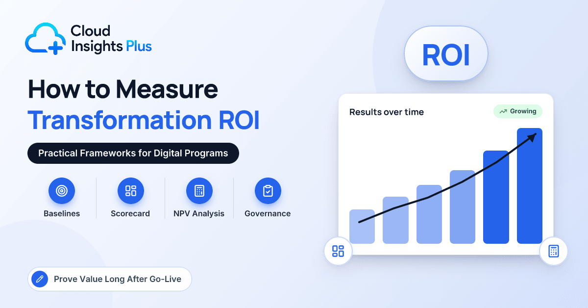How to Measure the ROI of Digital Transformation (With Practical Frameworks)
